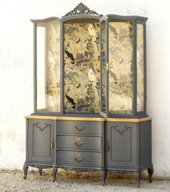 mid century modern hutch