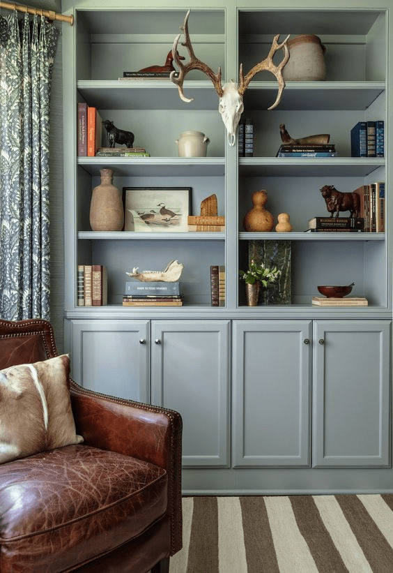 mid century modern kitchen hutch