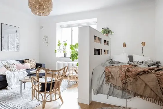 how to make a bedroom into a living room