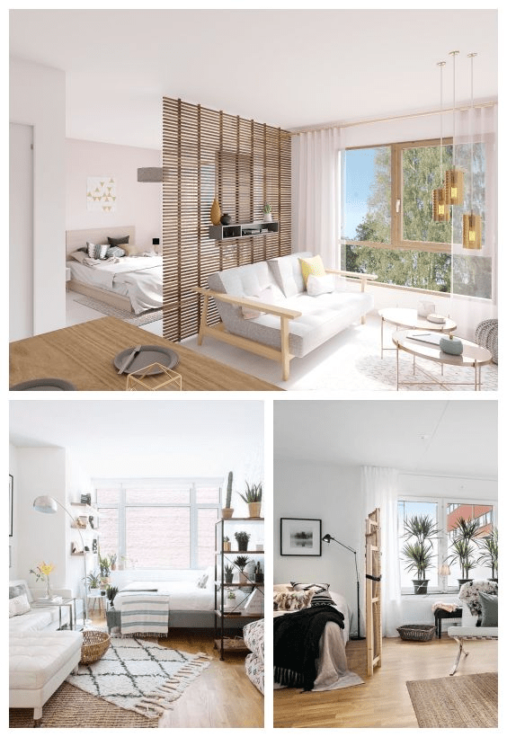 converting formal living room into bedroom