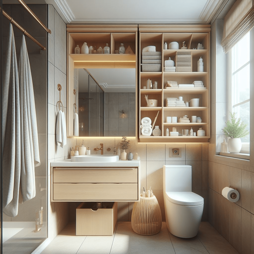 bathroom storage solutions| bathroom remodels 2023

