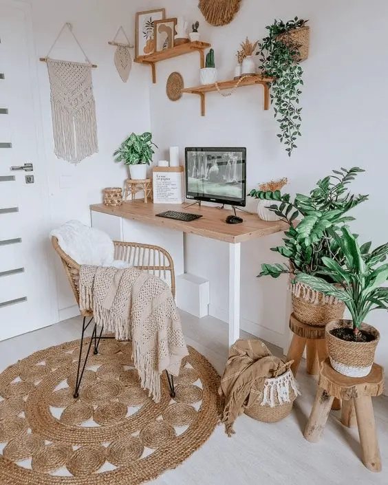 15 Amazing Aesthetic Bedroom Ideas for Your Dream Sanctuary! 13 aesthetic bed| office nook
