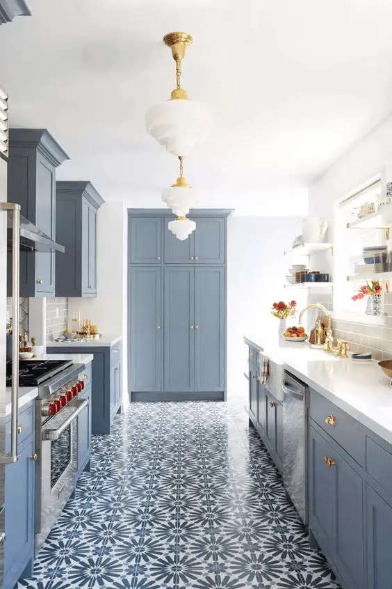 The Best 18 Types of kitchen Floor: The Ultimate Guide 8 white kitchen tiles| grey kitchen tiles