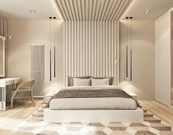Best Panel Wall Makeover Ideas That Will Create Charming Room 25 painting over wood paneling| Ceiling Panel