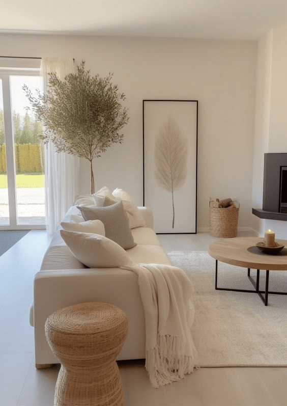 Minimalistic living room