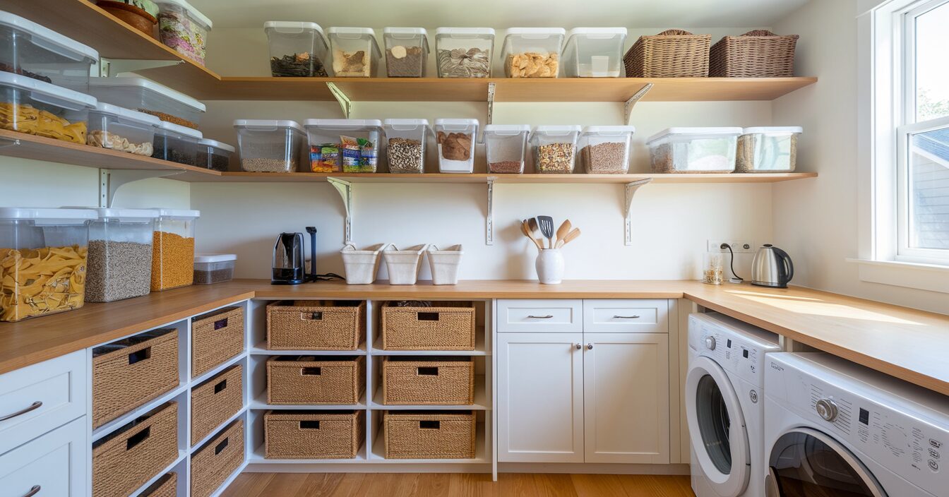 Pantry Laundry Room Combo Ideas You Will Love !