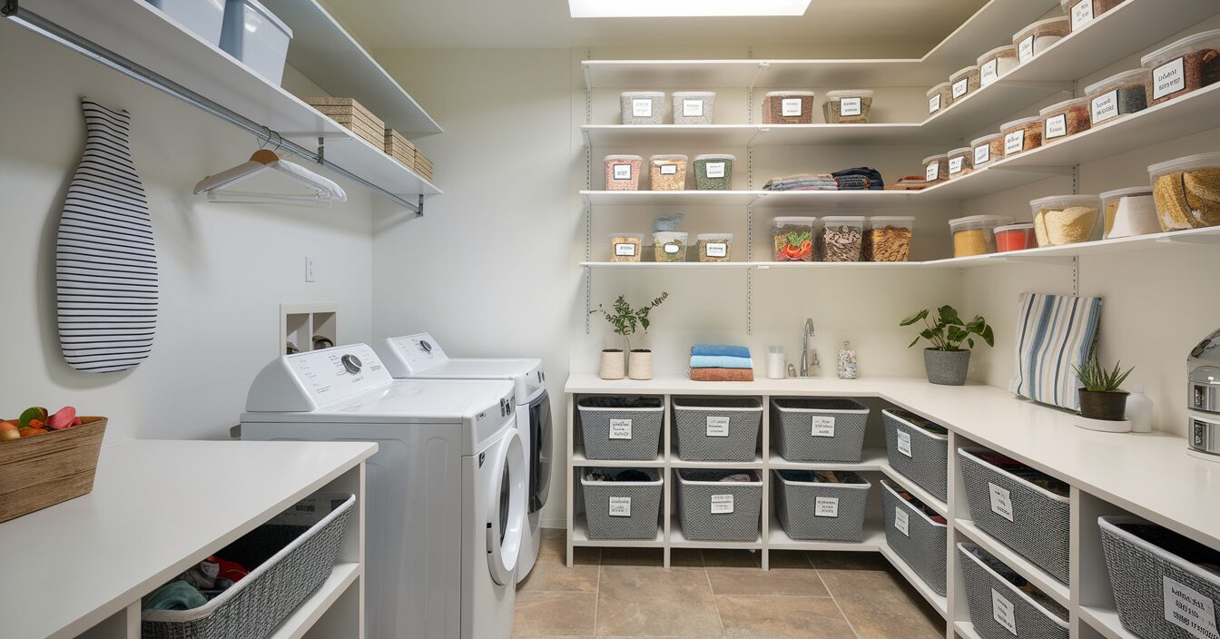 laundry pantry combo