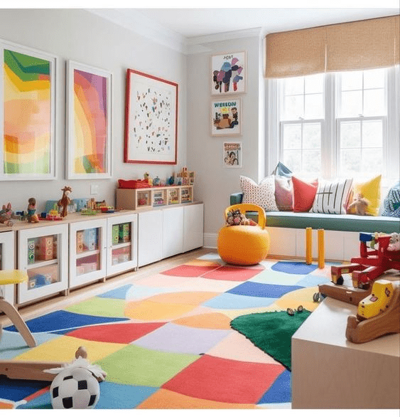 family room living room playroom combo ideas