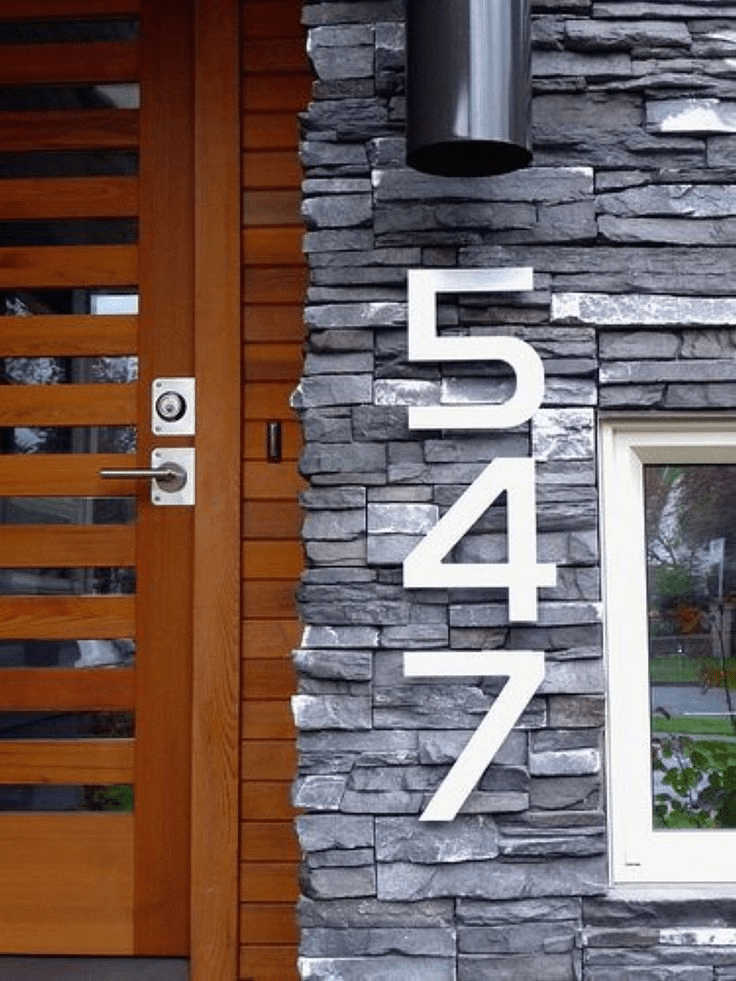 street numbers for house