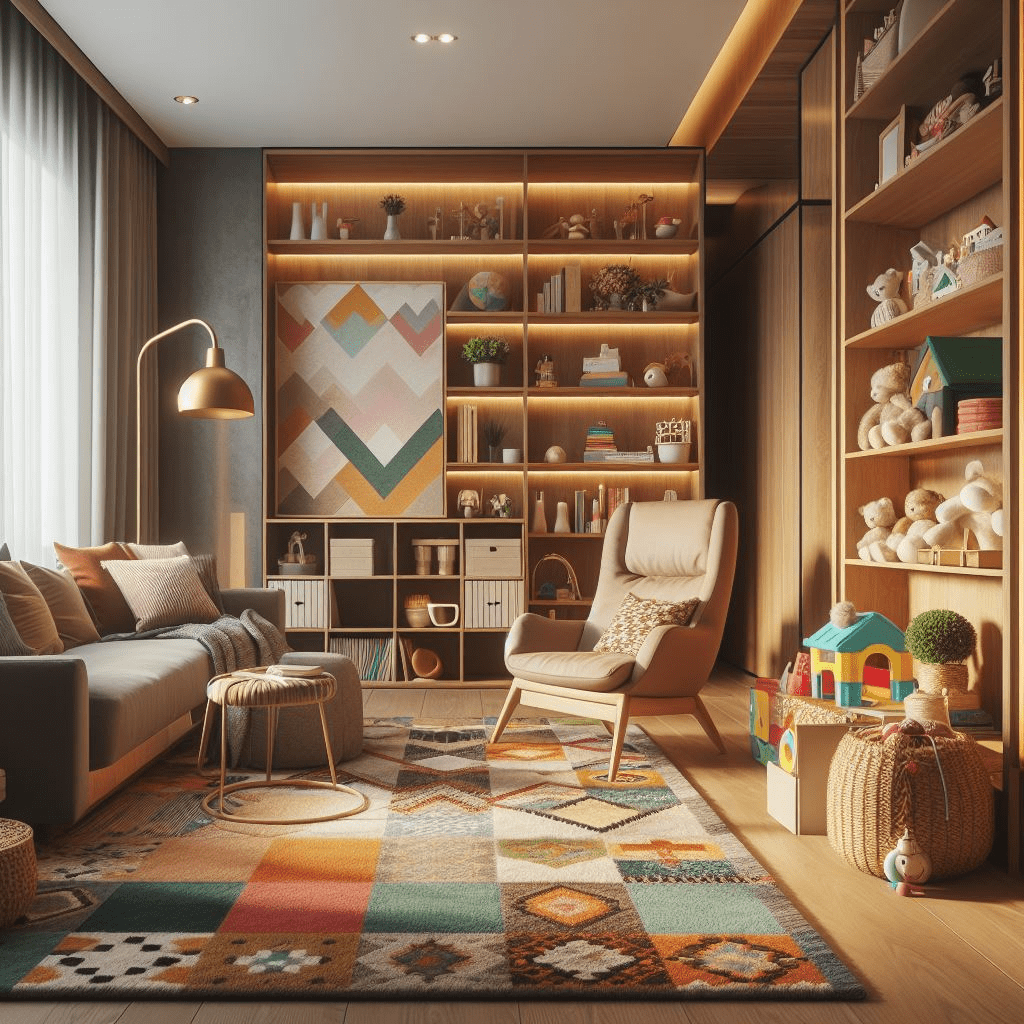 playroom and living room combo