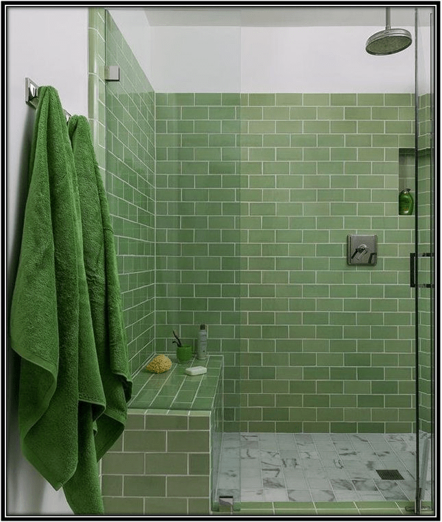 verdant green tiles