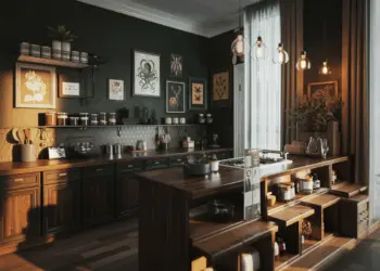 The Moody Dark kitchen Trend : All You Need To know !