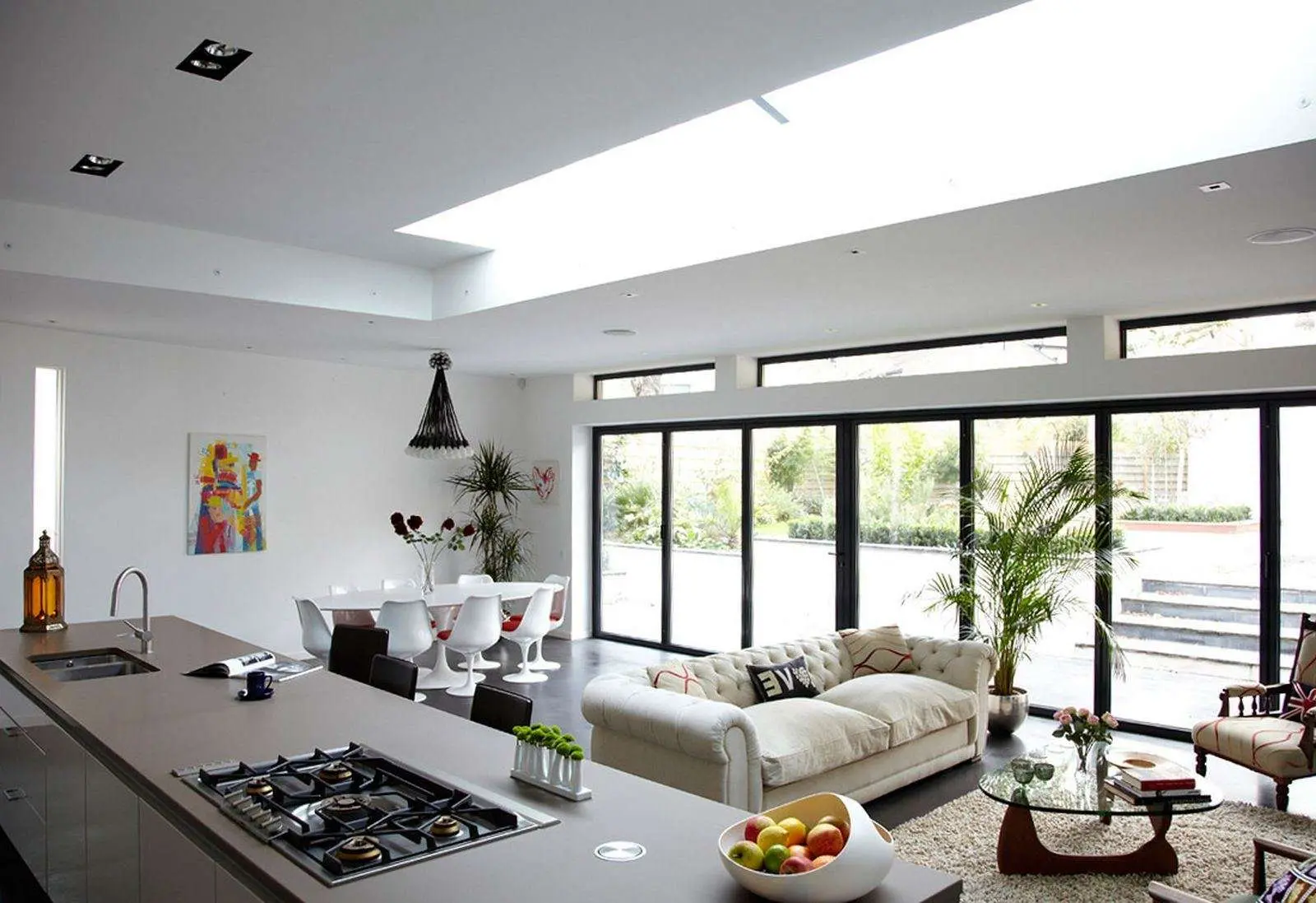 Open Plan Living Room Kitchen