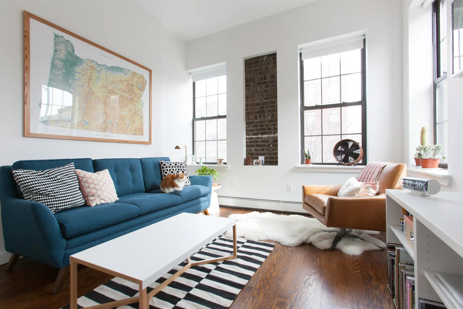 open concept small kitchen living room