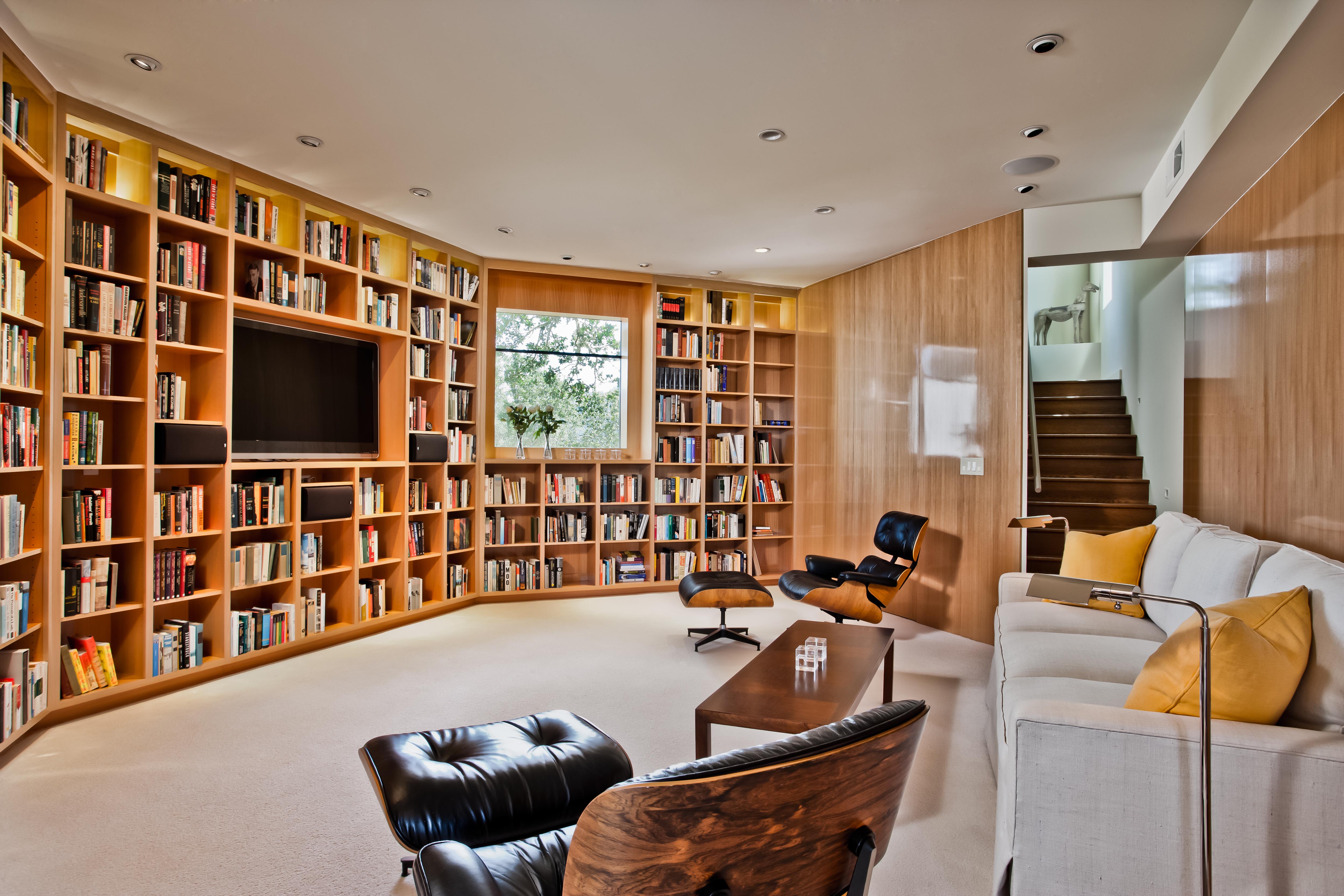 Library Room In House Ideas