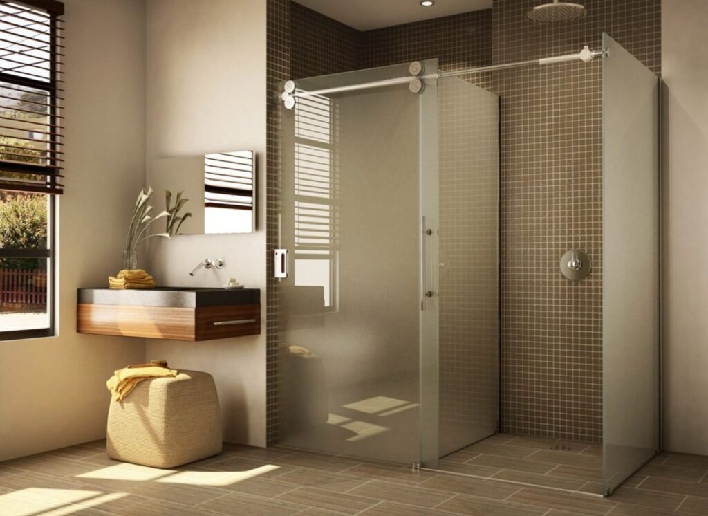 Frameless Sliding Shower Doors| Sliding Glass Shower Door