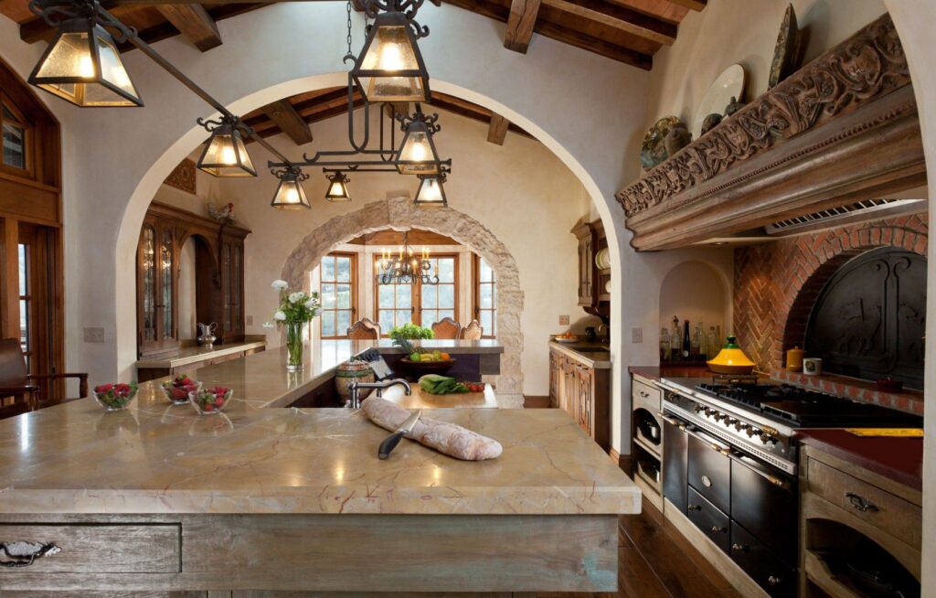 Colonial kitchen design| interior design traditional home