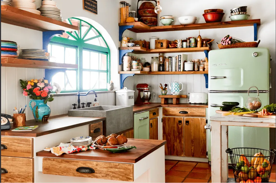 21+ Amazing Bohemian Kitchens Ideas in 2024 15 Boho Style Kitchen|
Small Rustic Kitchen