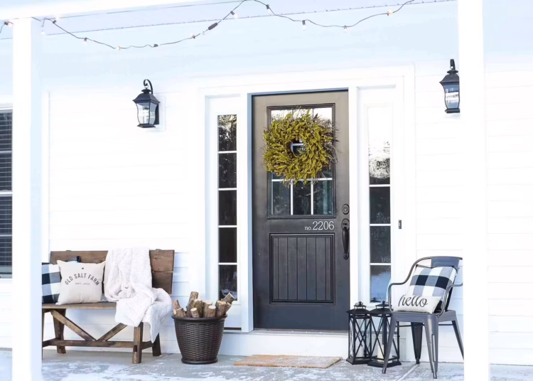 Front Porch Winter Decor ideas