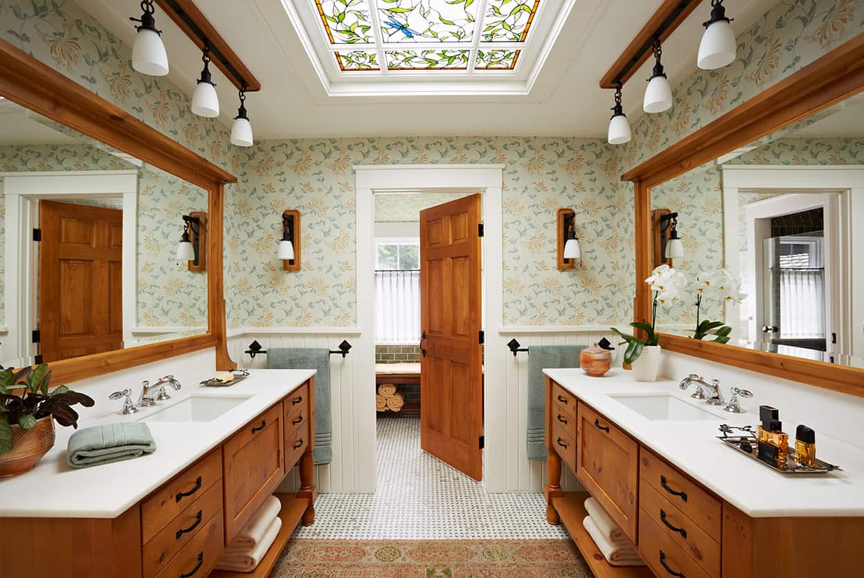 traditional shower
