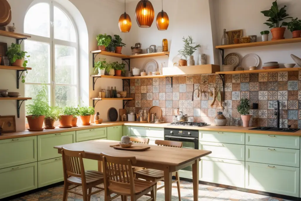 bohemian kitchen ideas

