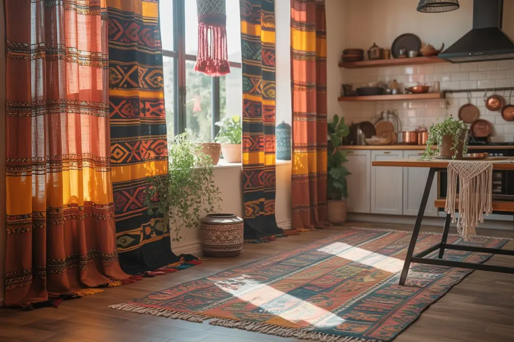 bohemian kitchen decor
