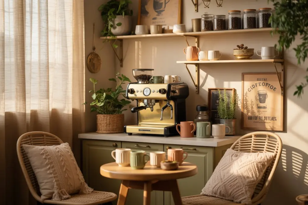 boho farmhouse kitchen| Corner Café
