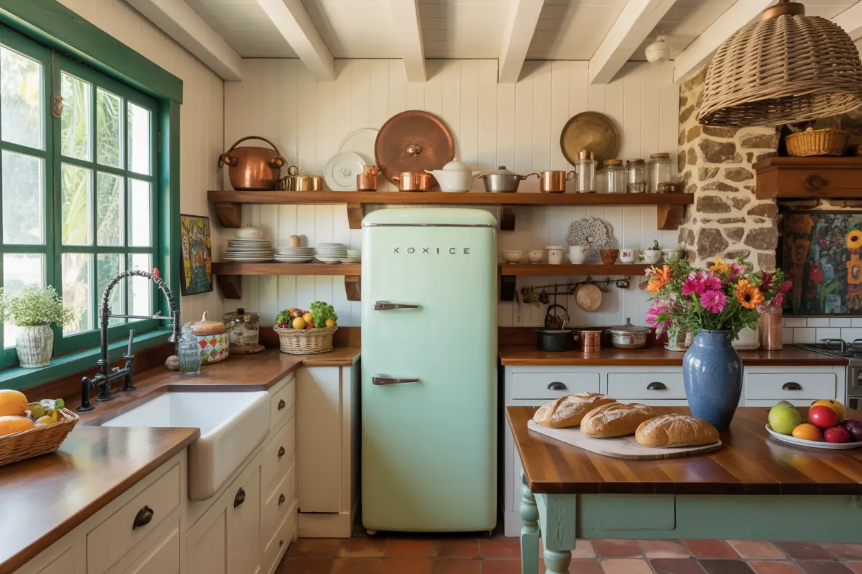 21+ Amazing Bohemian Kitchens Ideas