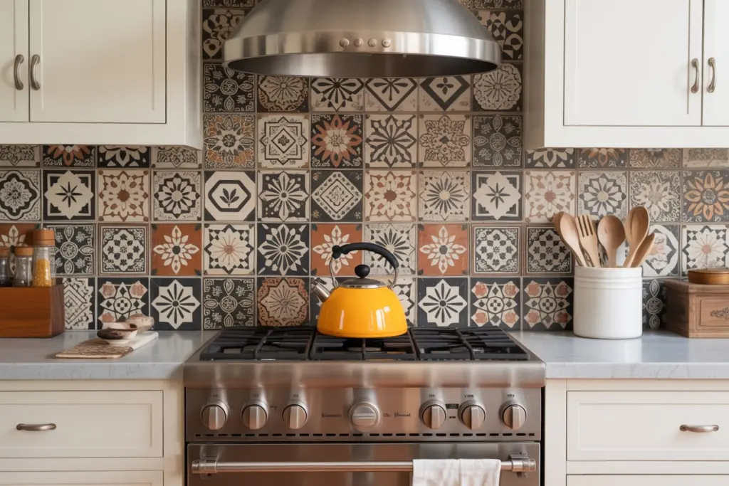 boho backsplash ideas

