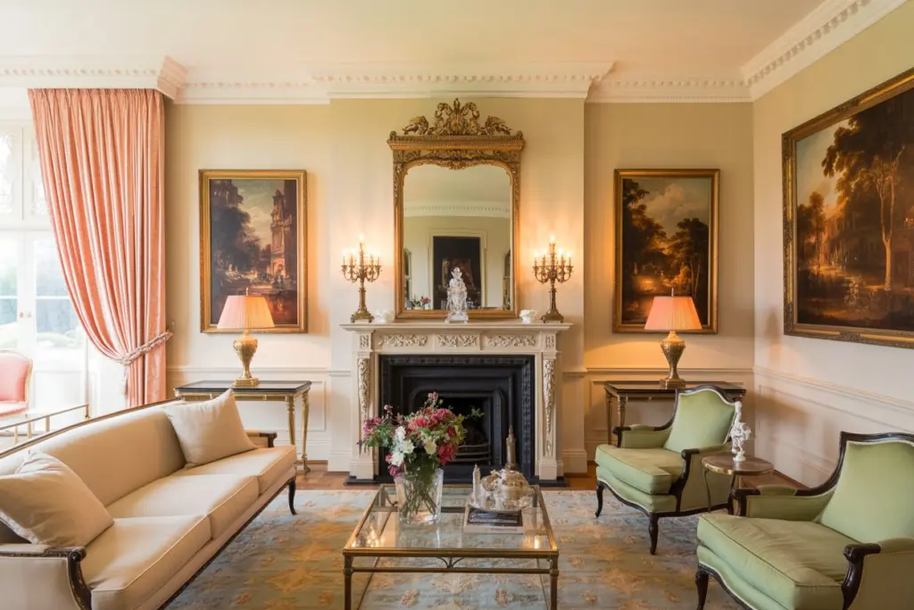 Georgian Colonial House Interior