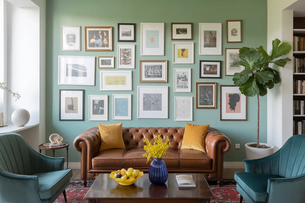 How To Lay Out A Gallery Wall: Step By step Guide
