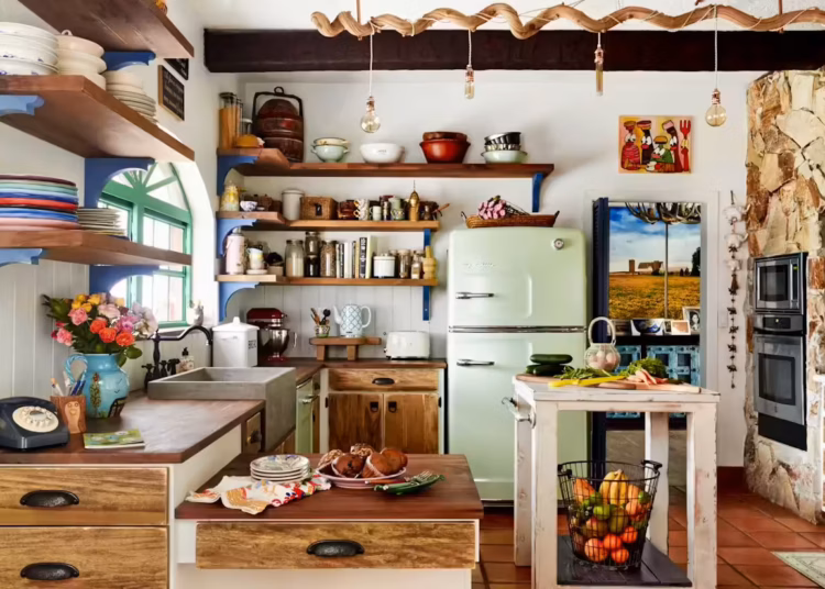 boho kitchen decor