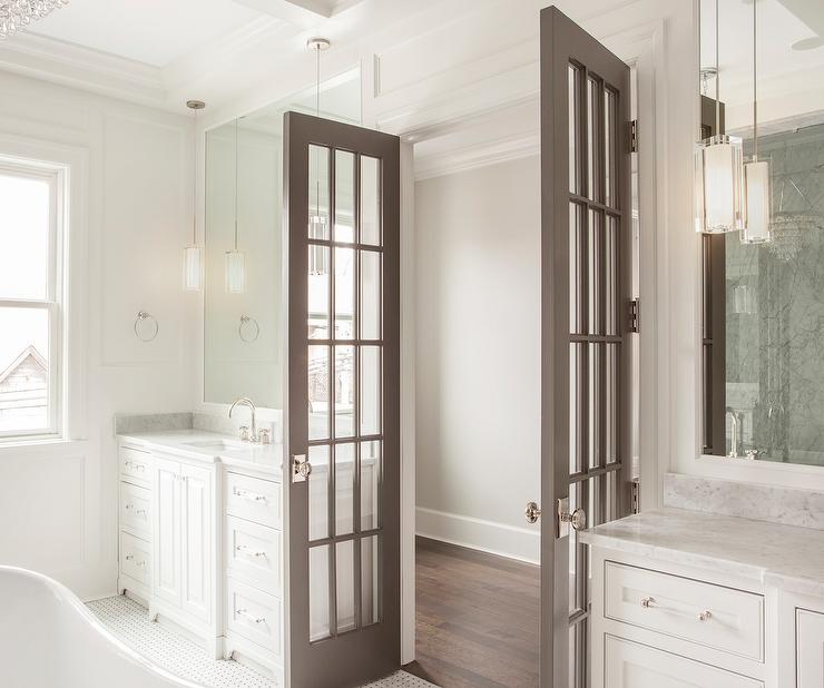 French Bathroom Doors| small bathroom remodel cost
