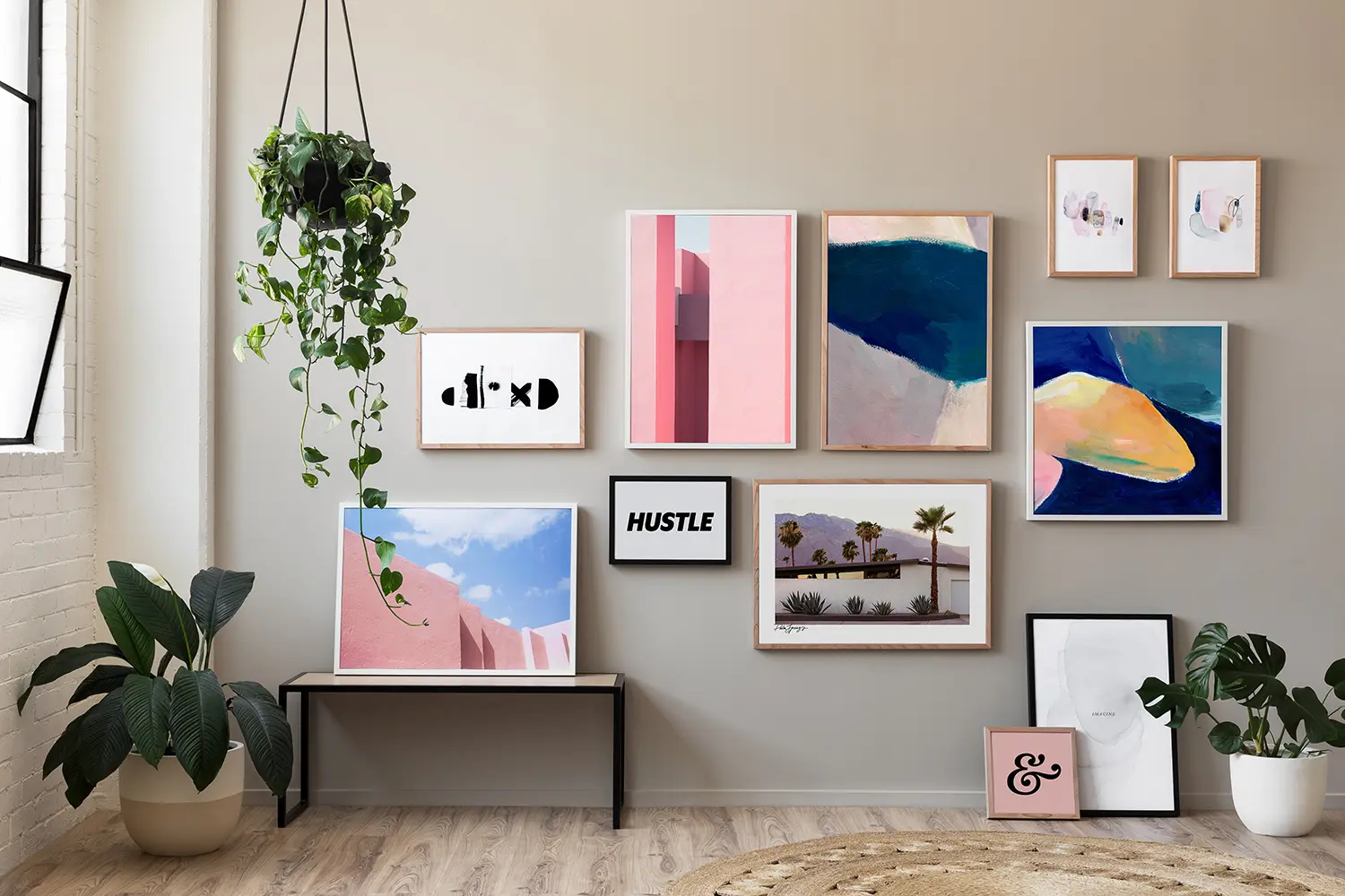 How To Lay Out A Gallery Wall: Step By step Guide 8 on the wall gallery and frames