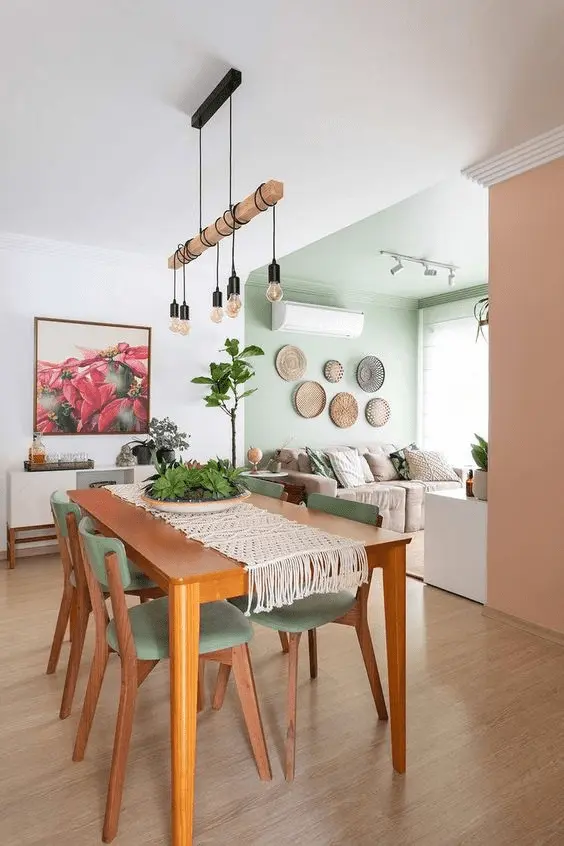 17 Boho Dining Room Ideas That You’ll Fall In Love With 5 boho dining set