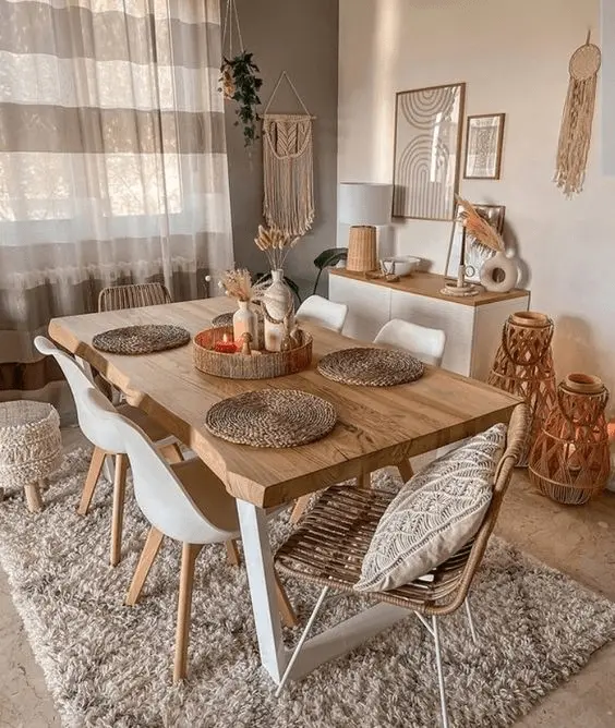 17 Boho Dining Room Ideas That You’ll Fall In Love With 13 boho kitchen chairs