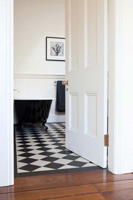 black and white bathroom ideas
