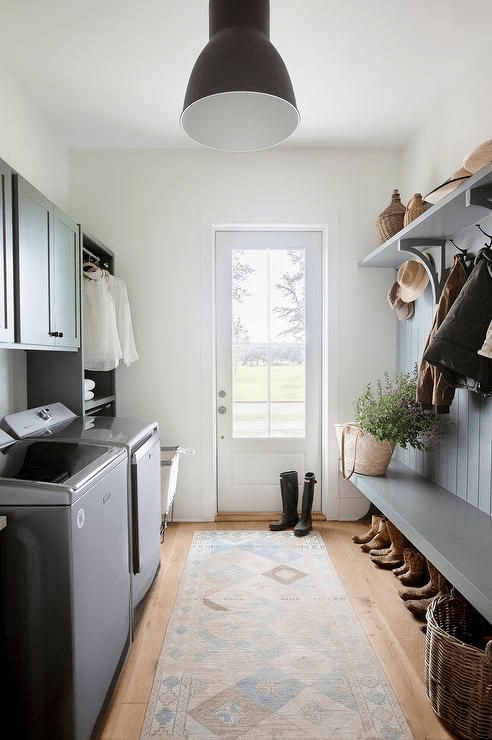 mudroom and laundry room layouts