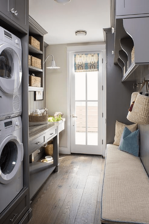 laundry room mudroom combo
