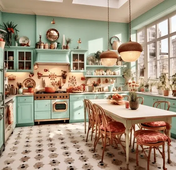 21+ Amazing Bohemian Kitchens Ideas in 2024 5 boho kitchen wall decor