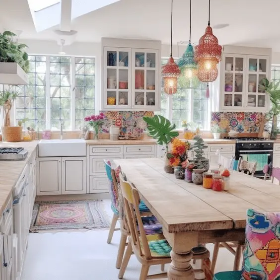 21+ Amazing Bohemian Kitchens Ideas in 2024 14 boho backsplash ideas