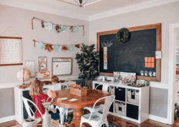 dining room playroom combo ideas