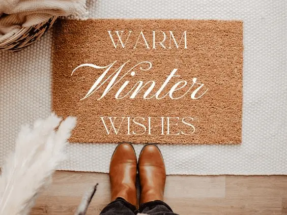 decorate front porch for winter
