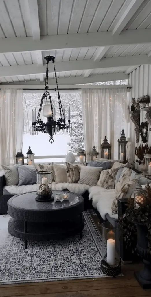 front porch decor ideas for winter
