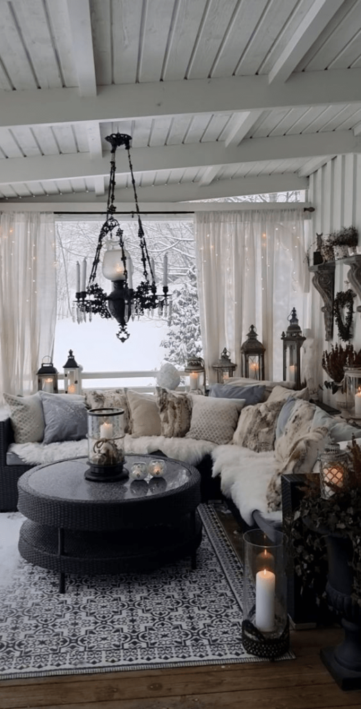 front porch decor ideas for winter
