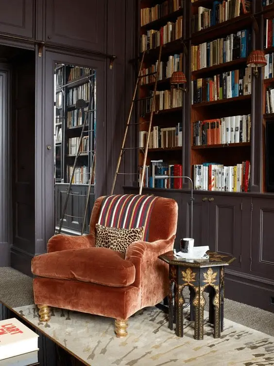 Library Room In House: Amazing Ideas and Images 2 home library bookshelves| Library Room In House