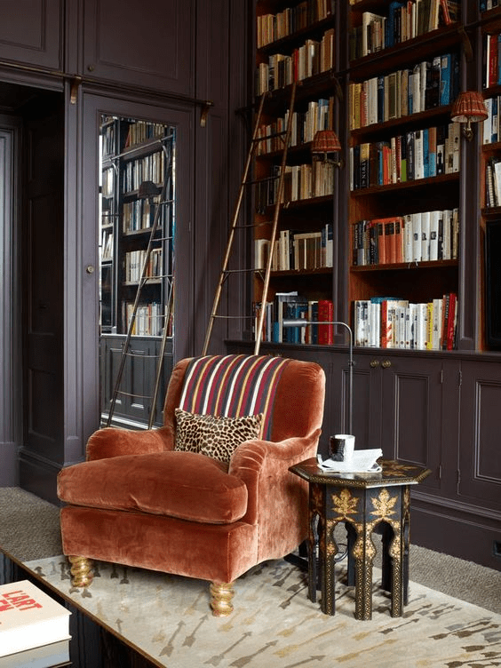 home library bookshelves| Library Room In House