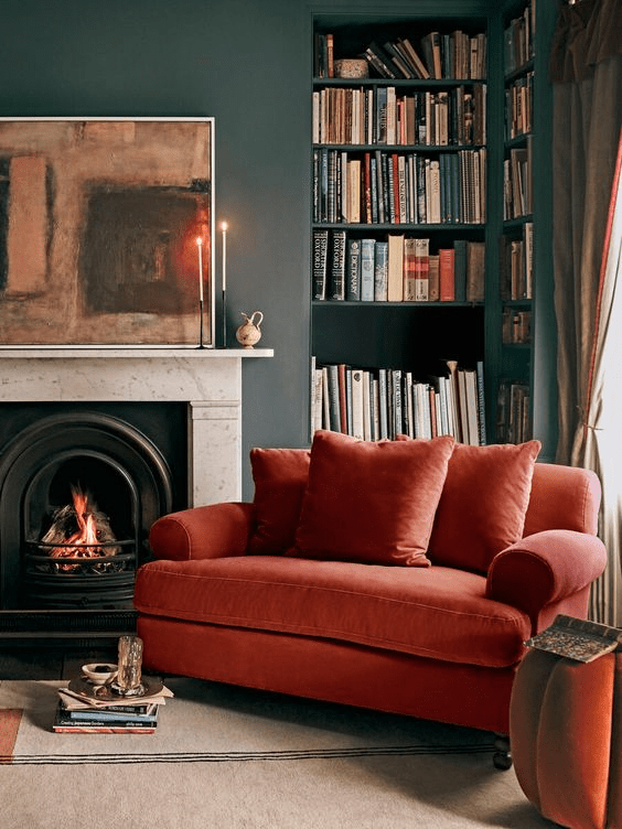bookcase ladder and rail
