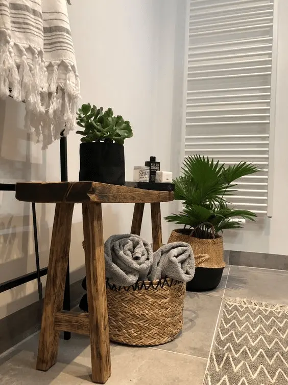 boho bathroom tile
