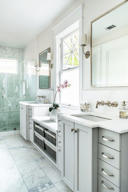 jack and jill bathroom remodel